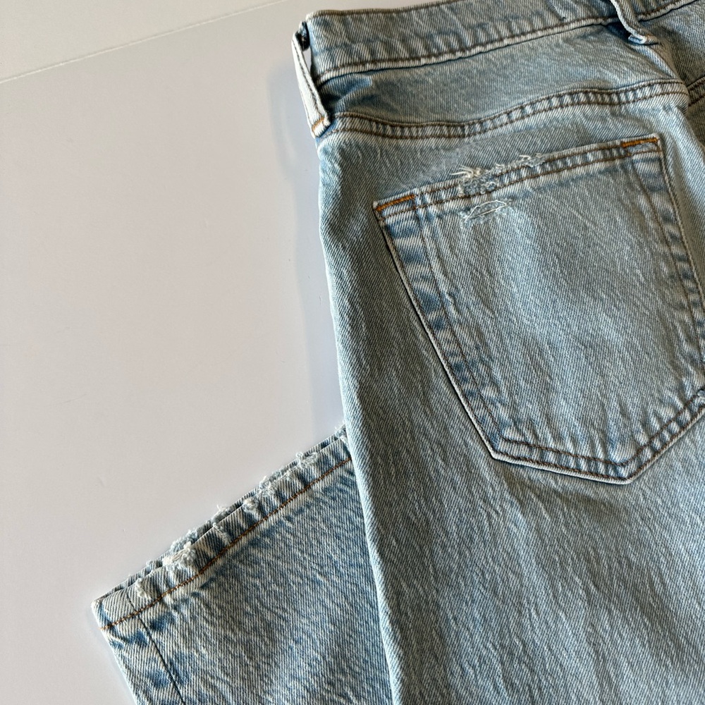Abercrombie & Fitch Light Blue Vintage Stretch Straight Jeans 28x30 - Picture 9 of 11